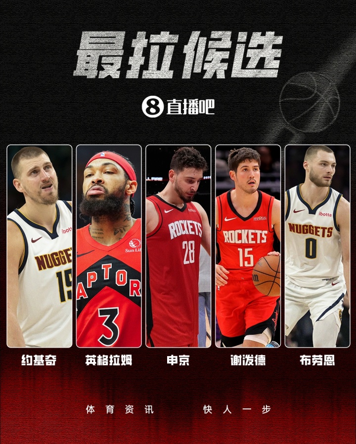 IM电竞登录入口-吧友评选🤮季后赛首轮最拉球员：申京险胜英格拉姆！